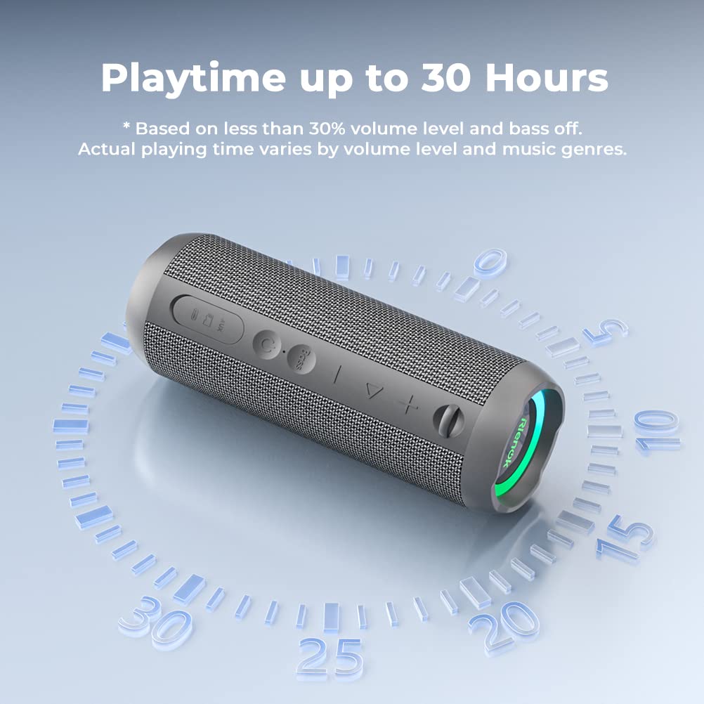 RIENOK charging port and cable connected, fast convenient recharging