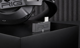 RIG 600 PRO HX transmitter side ports enable easy console or PC connectivity.