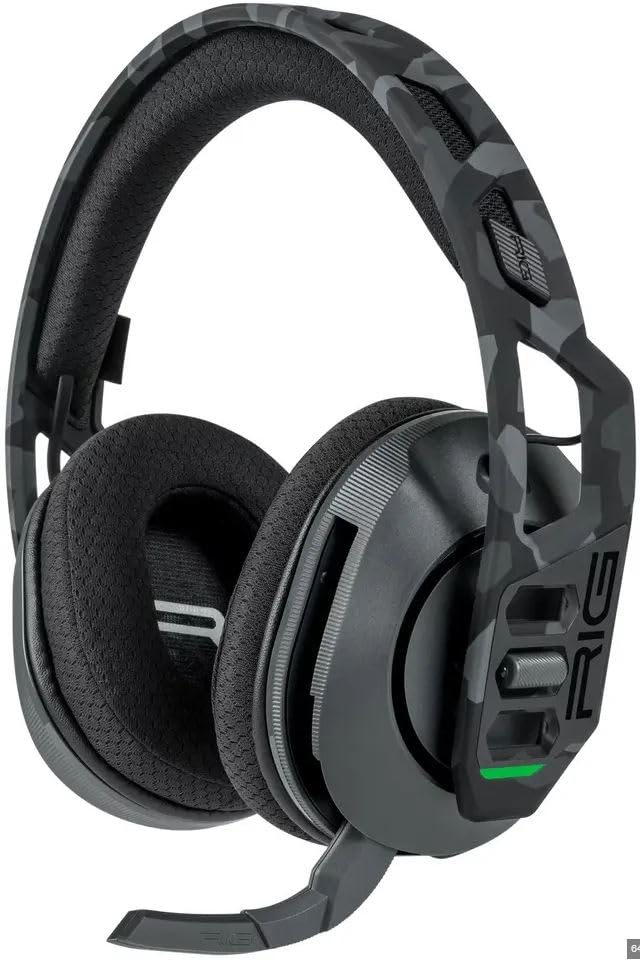 RIG 600 PRO HX headset in urban camo with 2.4 GHz wireless for versatile gaming