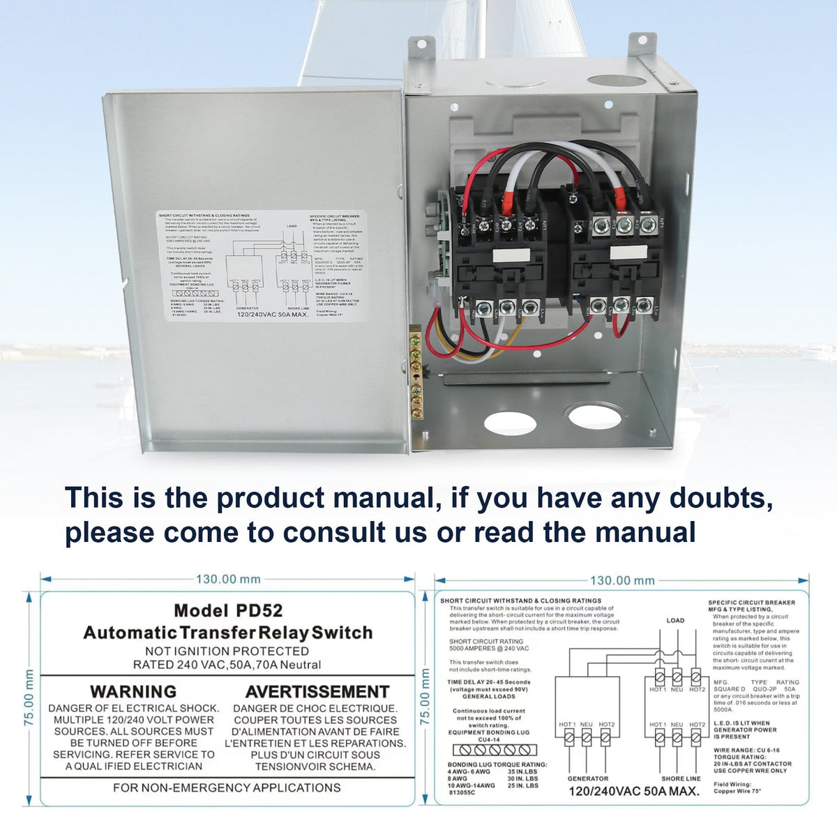Rimamoka quick-connect terminals enable quick and clean installation