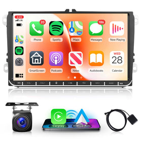 Rimoody 9-inch display with wireless CarPlay for clear navigation
