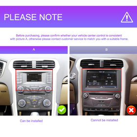 Rimoody 9-inch touchscreen display mounted in dashboard for easy control