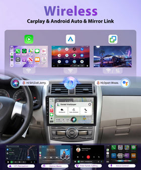 Rimoody Android 15 system powering fast apps and smooth navigation in the Corolla.