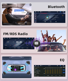 Rimoody rear panel ports showing USB, type‑C, AUX and camera input for connectivity
