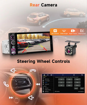 Rimoody backup camera view on screen showing reverse image for safer parking maneuvers