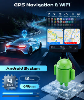 Rimoody built-in GPS with Wi‑Fi keeps maps and apps online