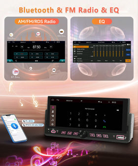 Rimoody Bluetooth 5.2 module for clear hands-free calls.