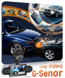Rimoody right-side lens recording lane activity to improve collision context
