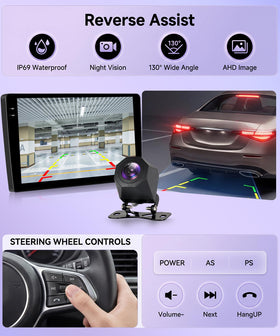 Rimoody steering wheel controls simplify calls and media management while driving.