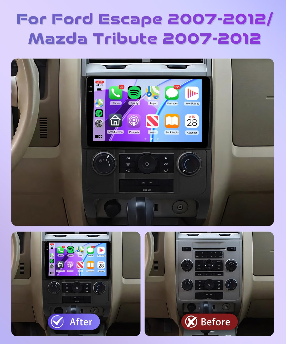 Rimoody steering wheel control (SWC) for easier operation.