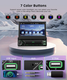 Rimoody USB/SD/AUX ports provide flexible multimedia options while driving.