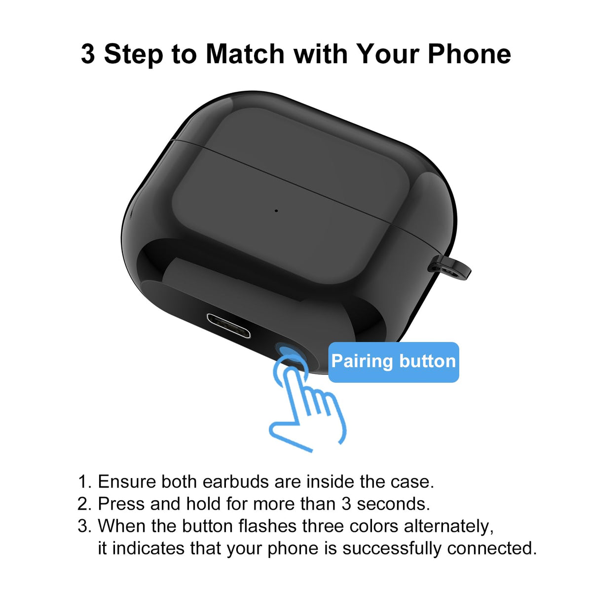 Rinetics case near Samsung phone displays real-time status via pop-up feature.