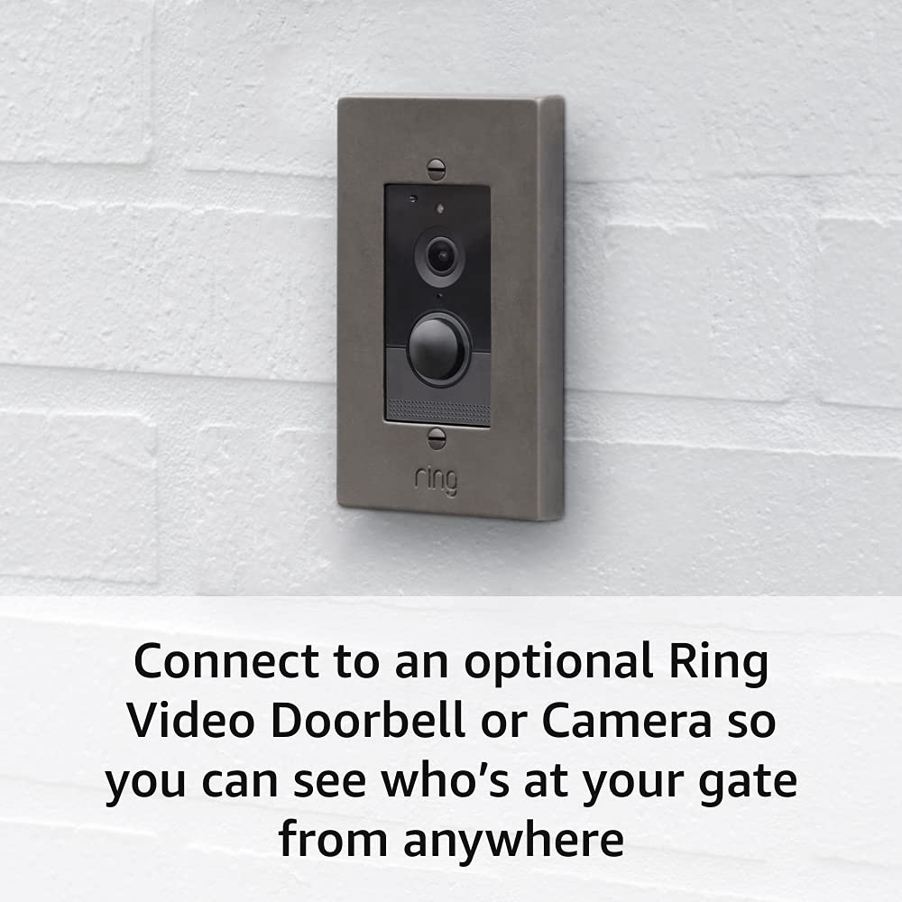 Ring Access Controller Pro 2 Alexa integration demonstrates voice control for hands-free operation.