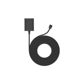 Ring adapter plugged into Outdoor Cam Plus delivering uninterrupted monitoring