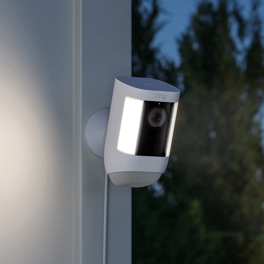 Ring adapter powering exterior camera in a home setting ensuring reliable surveillance