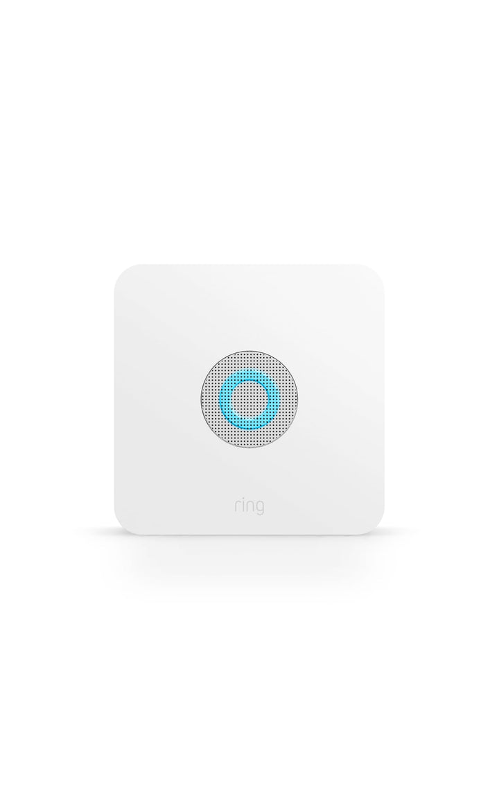 Ring Alarm Base Station front view with 104 dB siren for quick alerts