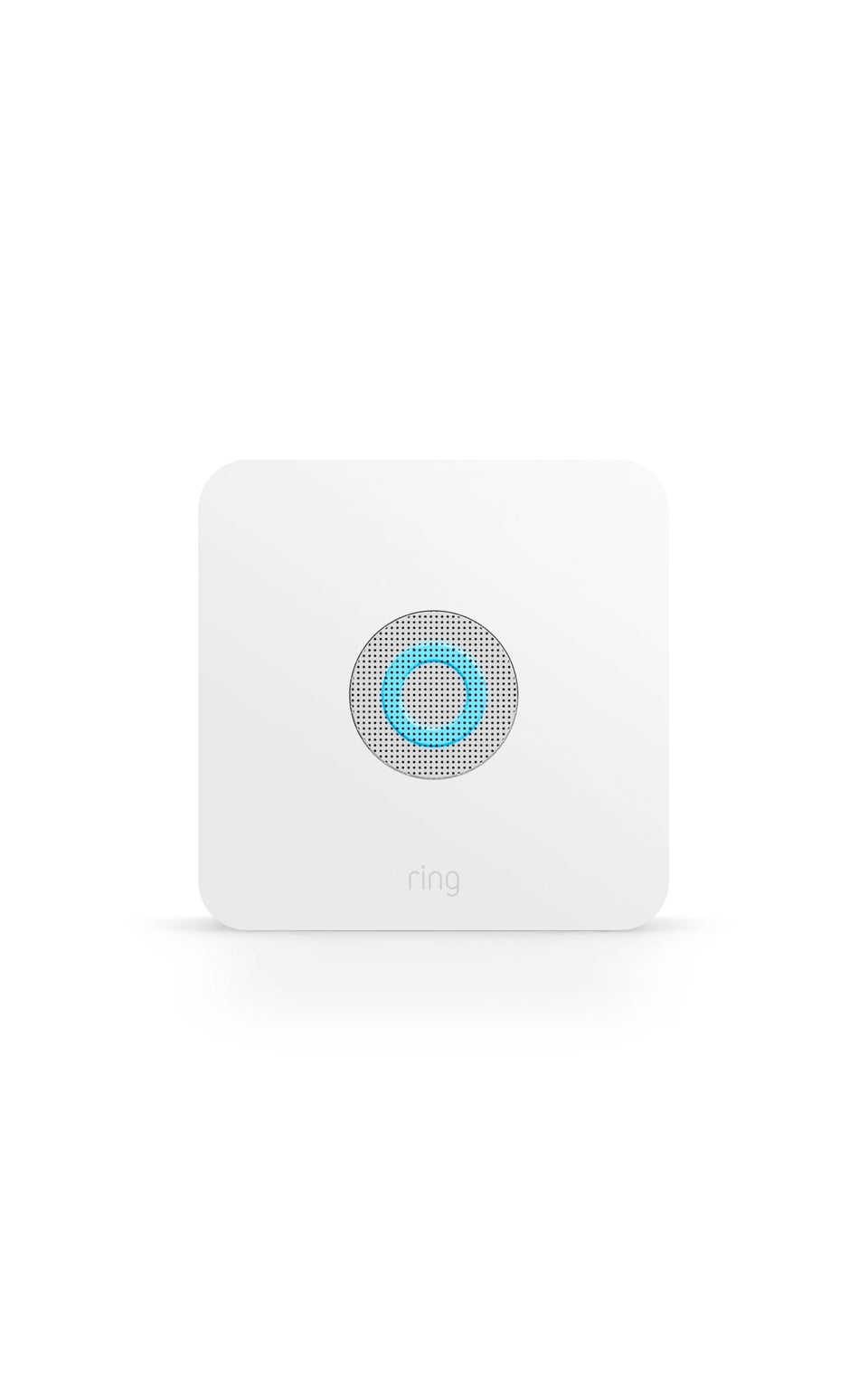 Ring Alarm Base Station front view with 104 dB siren for quick alerts