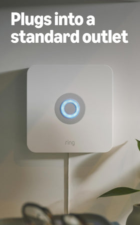 Ring Alarm Base Station being installed using the Ring app