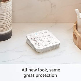Ring Alarm contact sensor door detects door openings instantly.