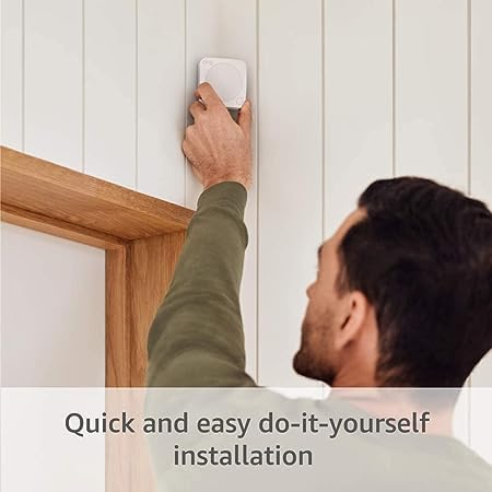Ring Alarm contact sensor window notifies you when a window opens.