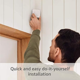 Ring Alarm contact sensor window notifies you when a window opens.