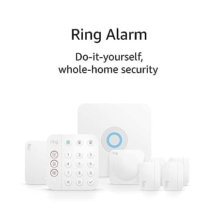 Ring Alarm keypad ready for fast arming and disarming.
