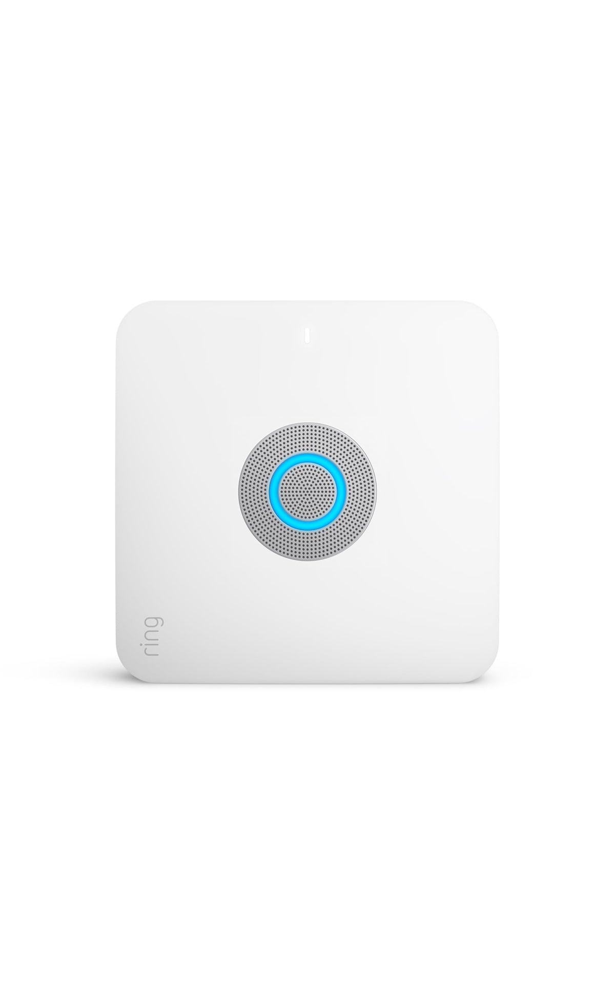 Ring Alarm Pro Base Station front view with built in wifi 6 router for streamlined setup