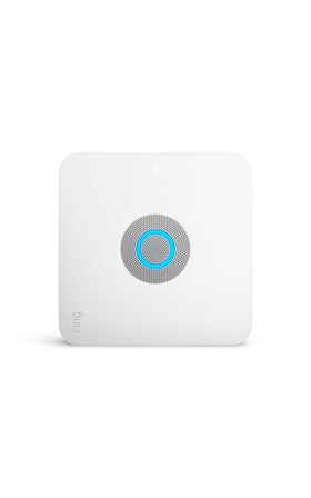 Ring Alarm Pro Base Station front view with built in wifi 6 router for streamlined setup