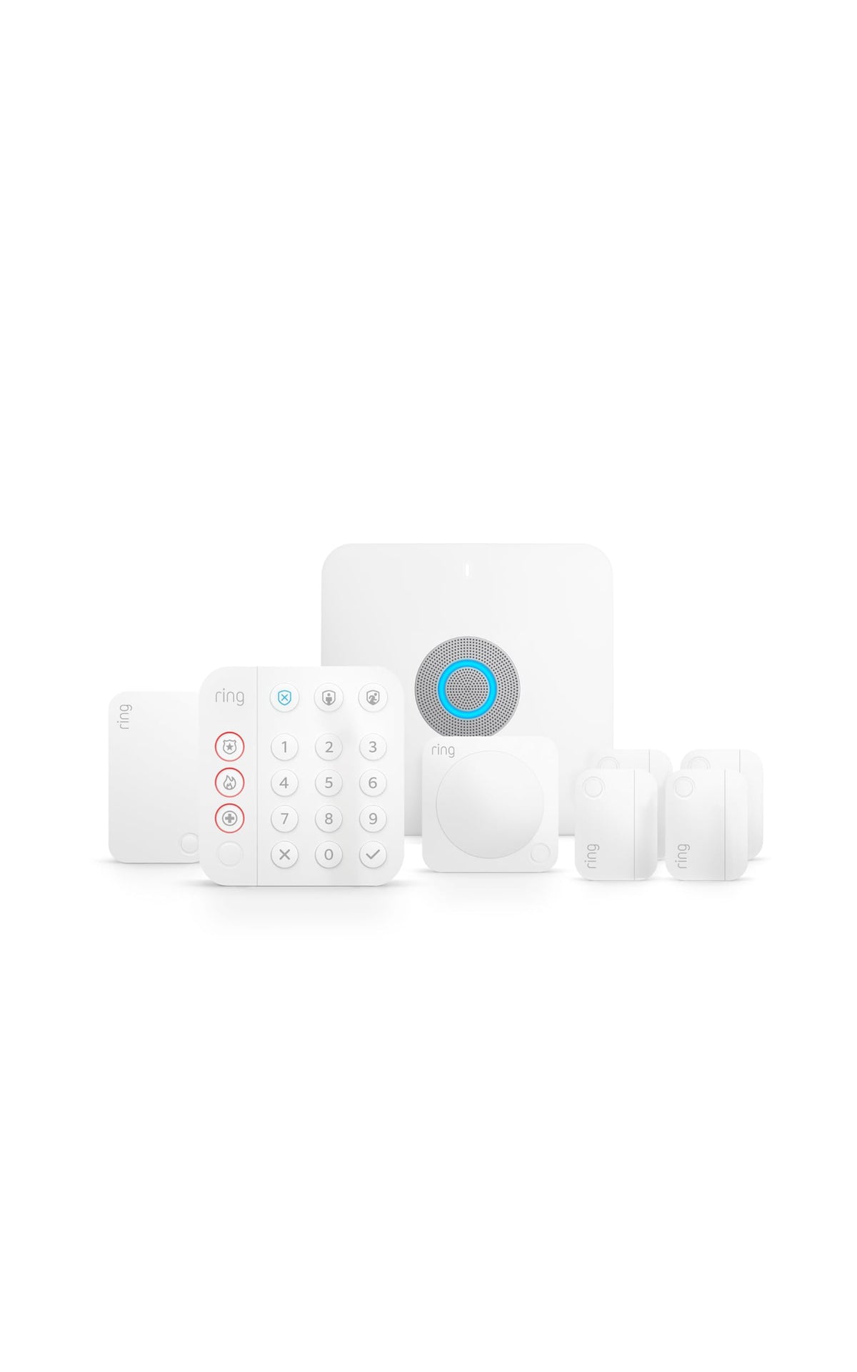 Ring Alarm Pro base station powering secure mesh Wi‑Fi and alarm setup