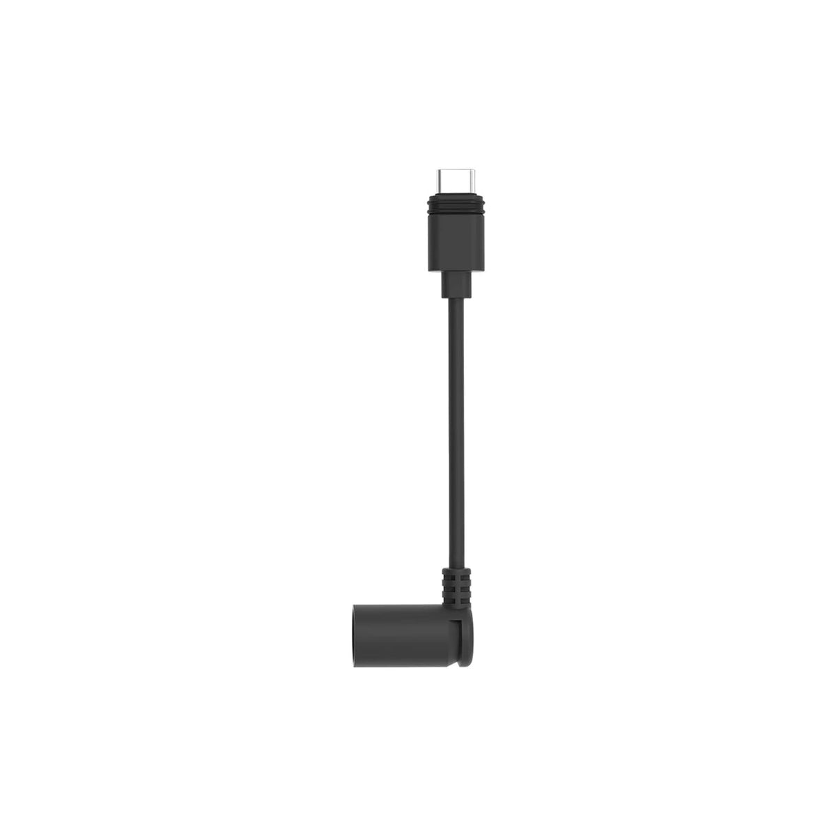 Ring Barrel Plug to USB-C Adapter connecting a solar panel to a USB-C camera for continuous power