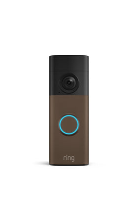 Ring Battery Doorbell front door view with retinal 2K clarity for clear, broad situational awareness.
