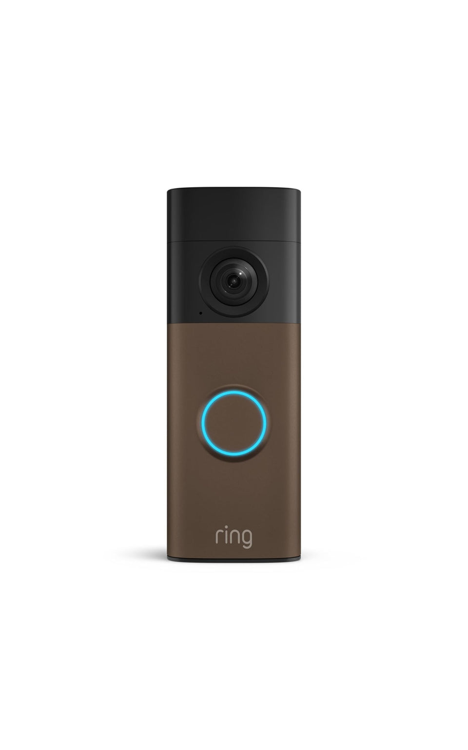 Ring Battery Doorbell front door view with retinal 2K clarity for clear, broad situational awareness.