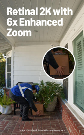 Ring Battery Doorbell Plus 6x zoom captures distant details with clarity