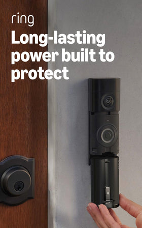 Ring Battery Doorbell Pro quick-release ultra battery enables flexible placement