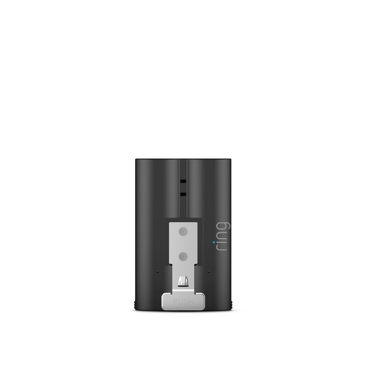Ring battery installed in doorbell on porch showing continuous monitoring benefit