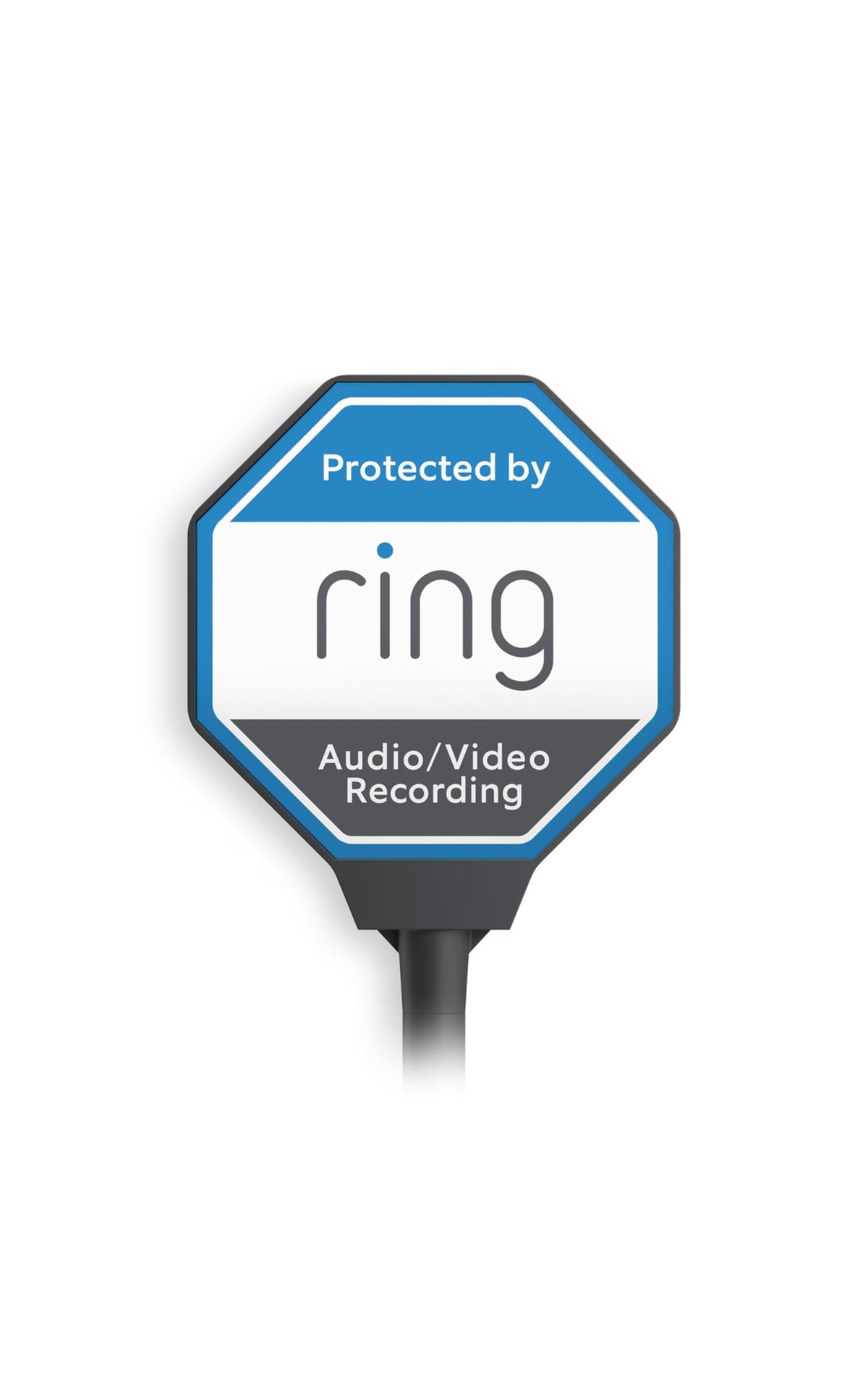 Ring Beacon front-mounted sign visible from street, deters suspicious activity