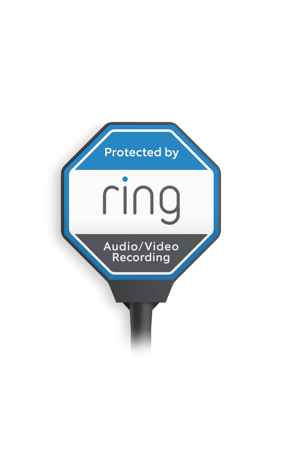 Ring Beacon front-mounted sign visible from street, deters suspicious activity