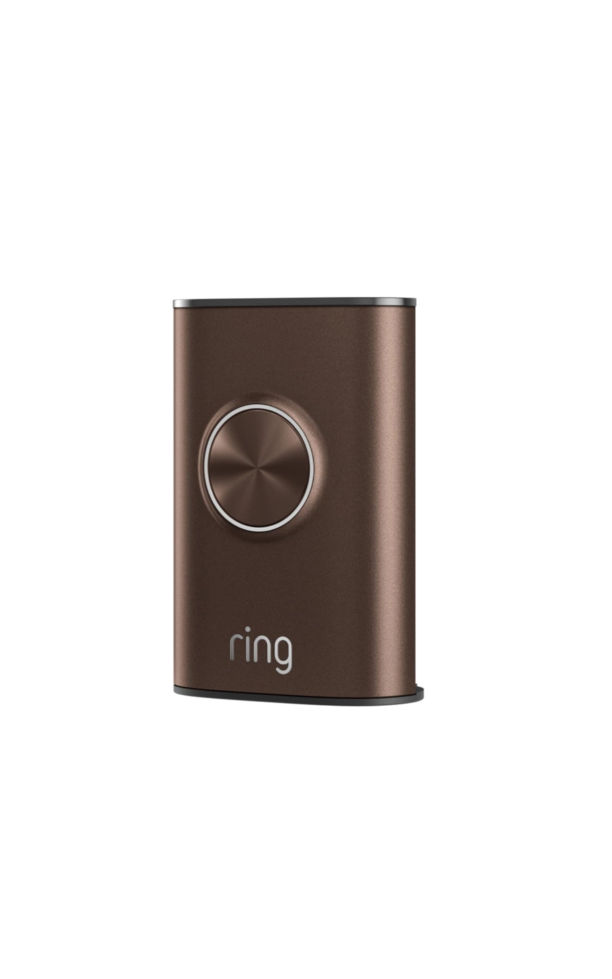 Ring Interchangeable Faceplate Polished Mocha for Doorbell Pro offers a refined curb appeal