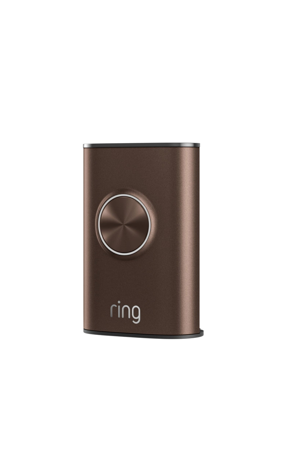 Ring Interchangeable Faceplate Polished Mocha for Doorbell Pro offers a refined curb appeal