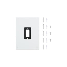 Ring Intercom Kit drill-mount installation enables secure front-door upgrade to video doorbell.
