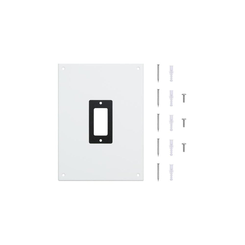 Ring Intercom Kit drill-mount installation enables secure front-door upgrade to video doorbell.