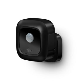 Ring Motion Sensor front view showing compact housing and mounting benefit