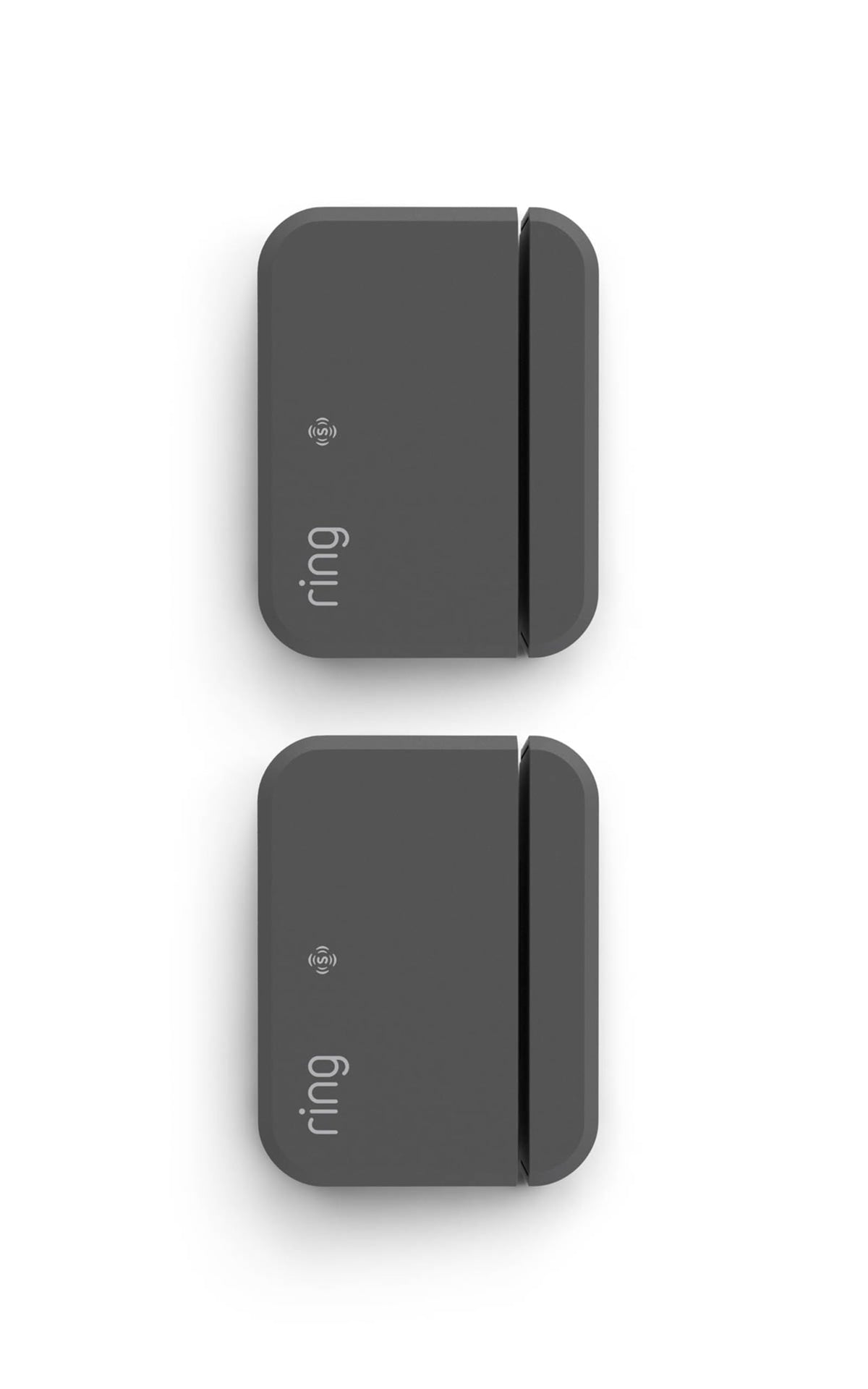 Ring Outside Door Sensor 2-pack front view, quick alerts for outdoor entry points.
