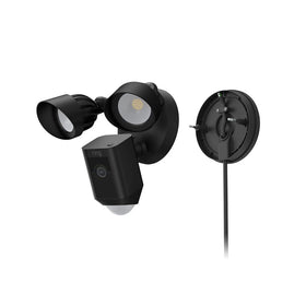 Ring plug-in mount for Floodlight Cam Wired Plus offers simple plug-in setup with a 20 ft cable.