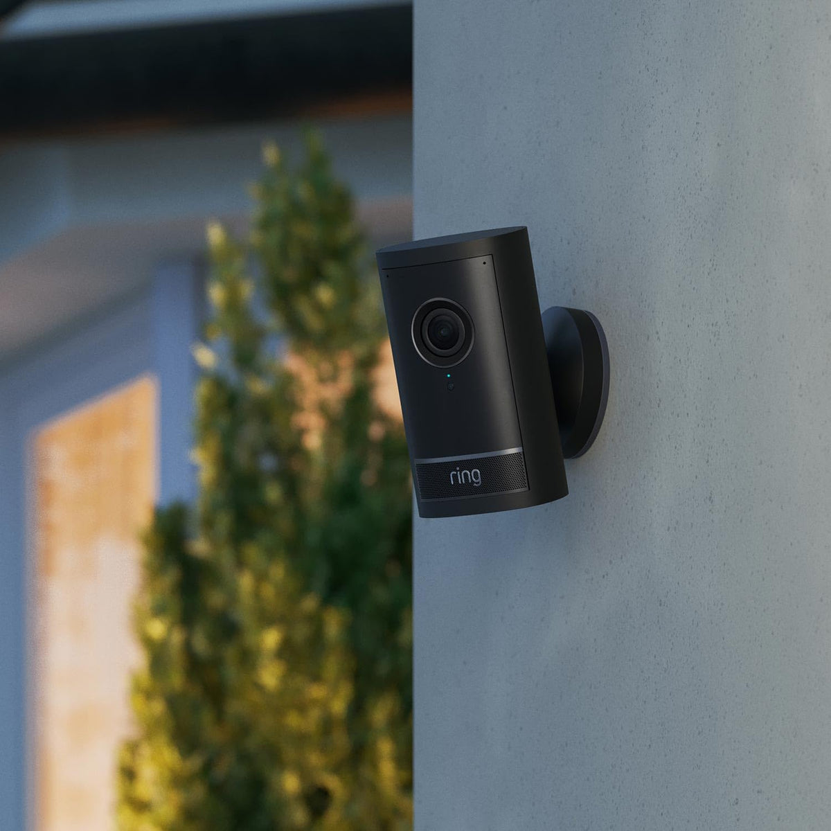 Ring PoE+ Converter Mount on a wall showing flexible mounting options.
