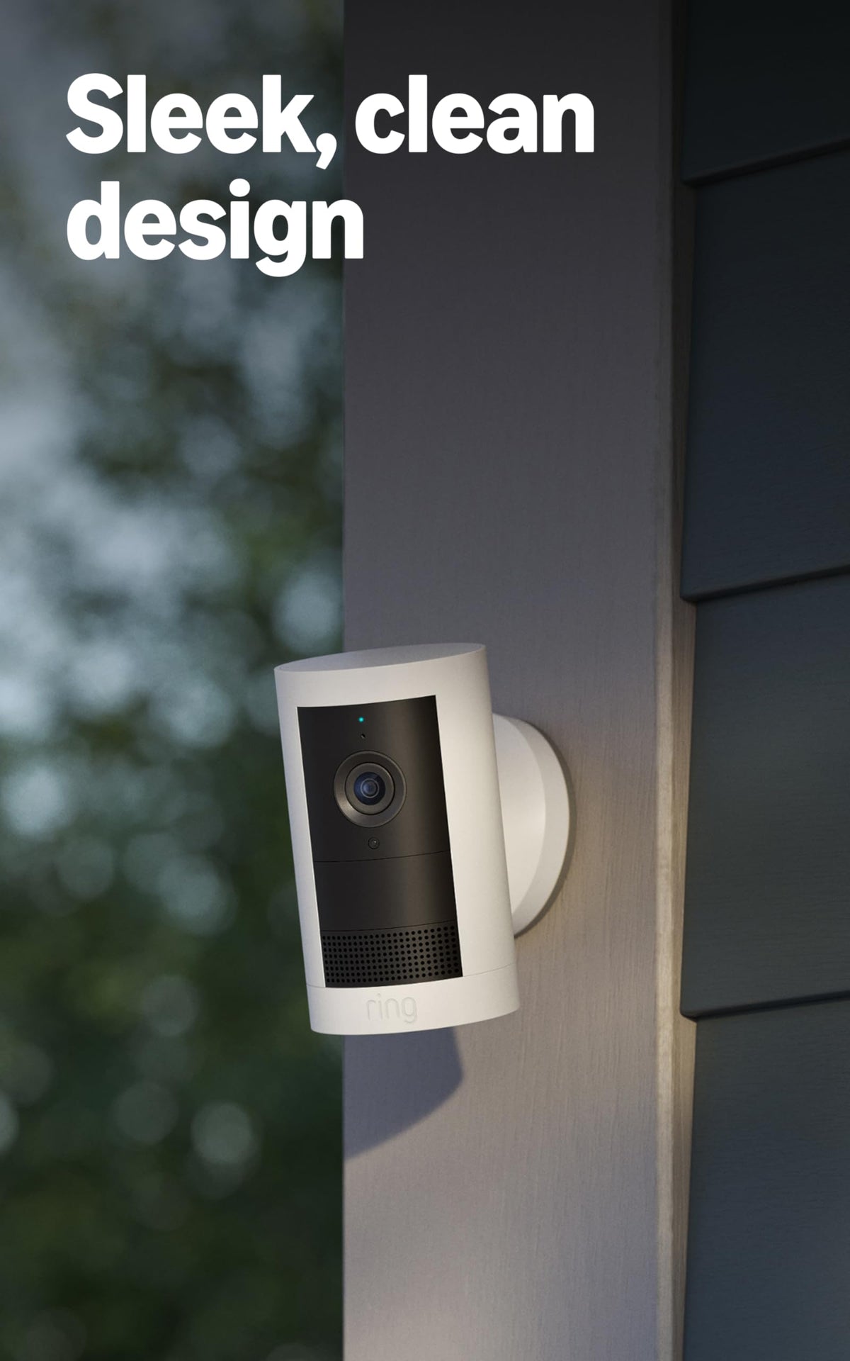 Ring PoE+ Converter Mount wall installation to capture varied angles.