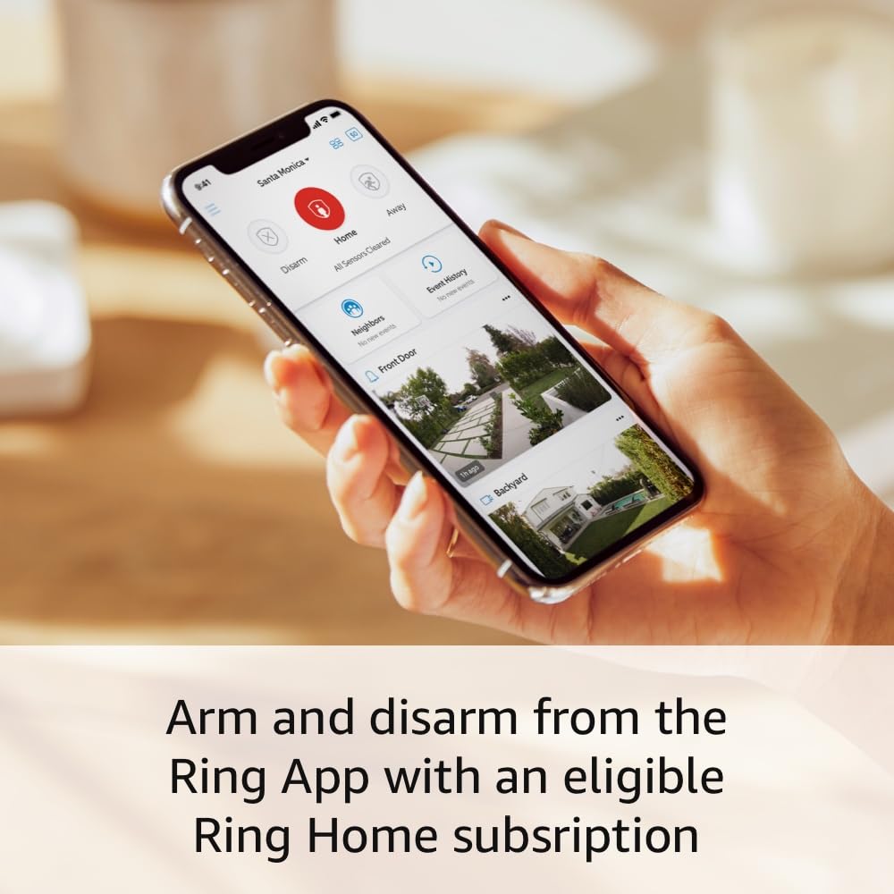 Ring Retrofit Alarm Kit during professional installation ensures proper wiring and setup