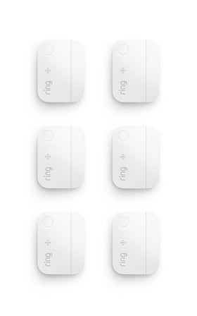 Ring Window and Door Sensors six-pack deliver rapid alerts for expanded home protection.