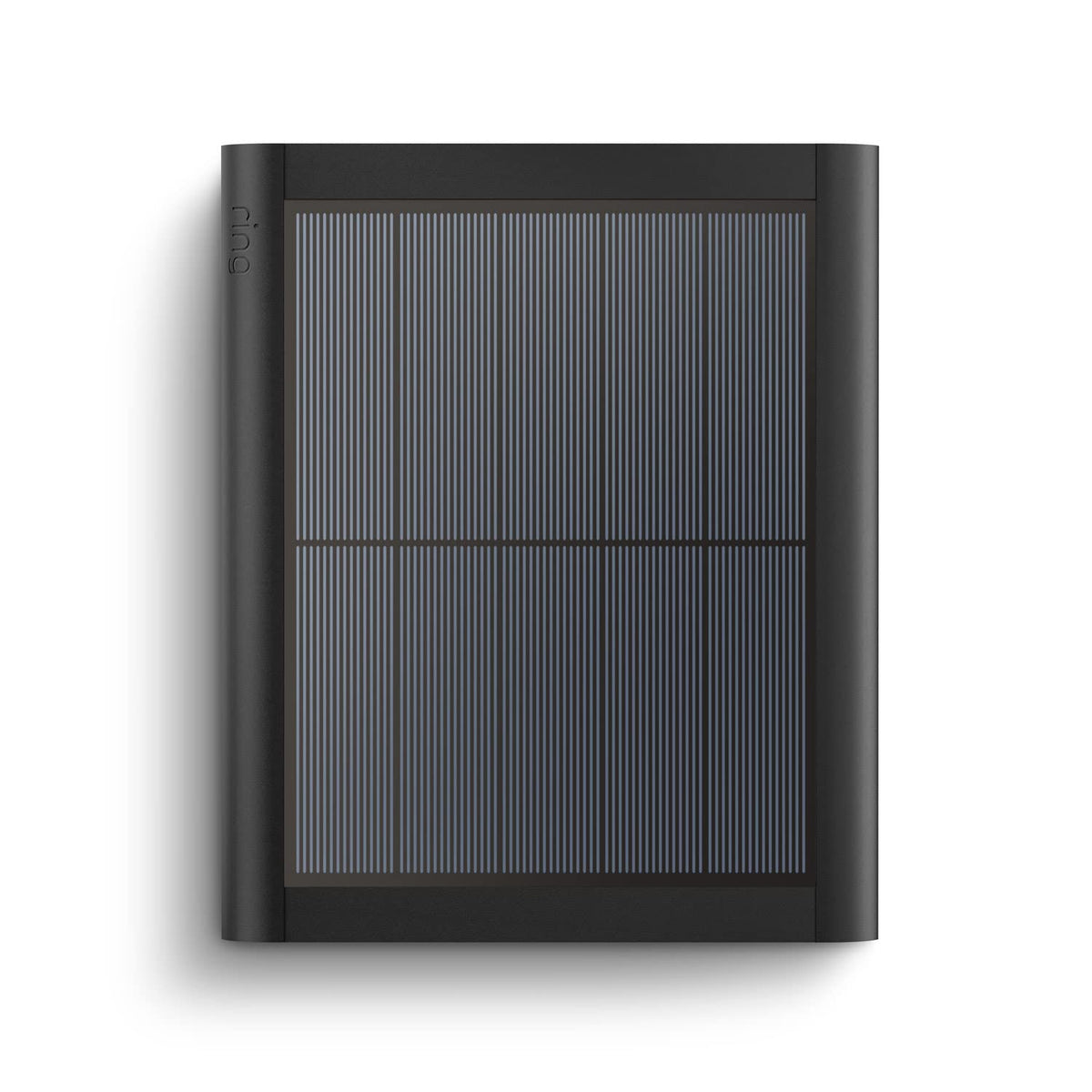 Ring Solar Panel 2nd Gen mounted on camera for extended power