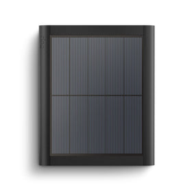 Ring Solar Panel 2nd Gen mounted on camera for extended power
